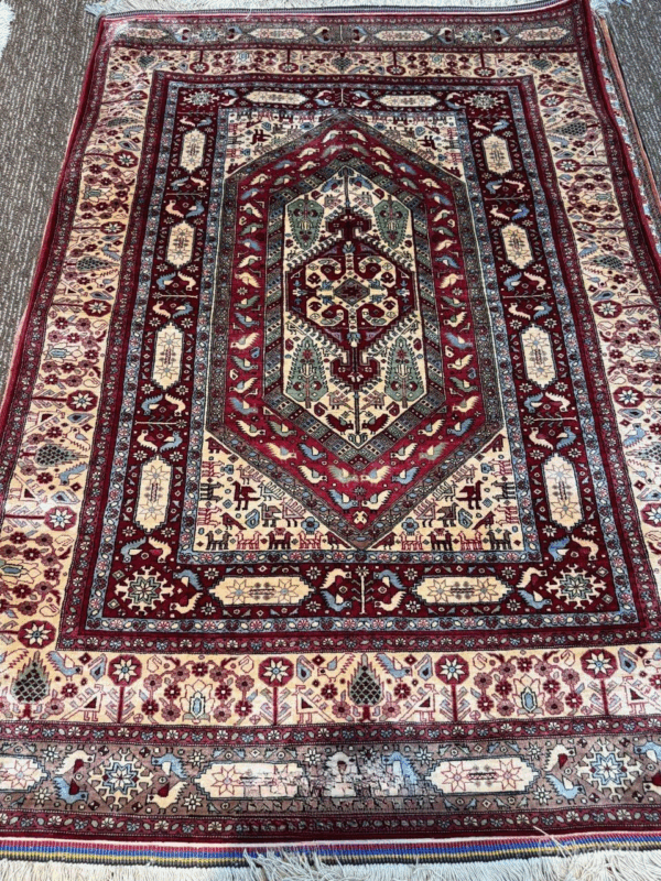 Иранские ковры (Кум) двойной узел